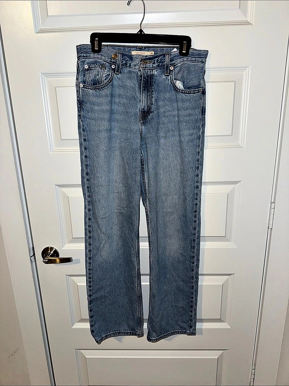 Levi’s Loose Straight Leg Jeans Blue Waist 26 Like New